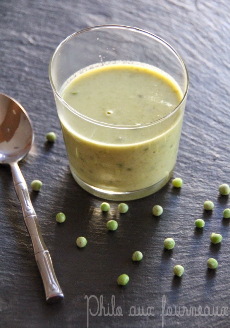 Philo aux fourneaux Crème de petits pois